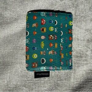 Disney Pixar Teal Character Print Wallet OS